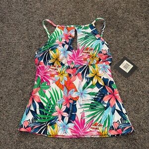 Tropical Floral Tank Top